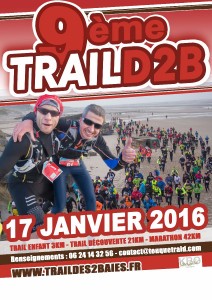 Affiche TrailD2B 2016