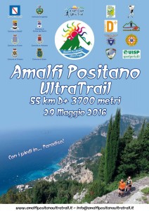 Volantino Amalfi Positano UltraTrail - fronte